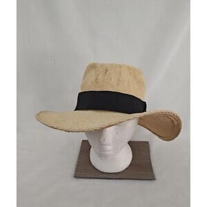 Elizabeth And James Women's 100% Paper Panama Relaxed Fit Hat OSFM‎